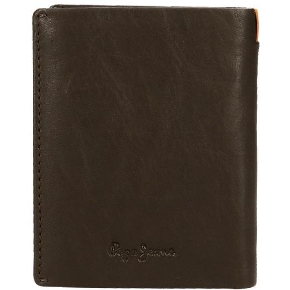 Kožni novčanik na preklop 10cm PJL Marshal brown 78711 - dodatni pogled