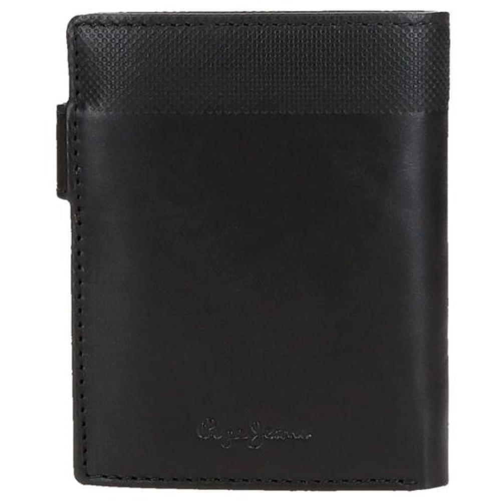 Kožni novčanik na preklop PJL Topper black 78512 - dodatni pogled