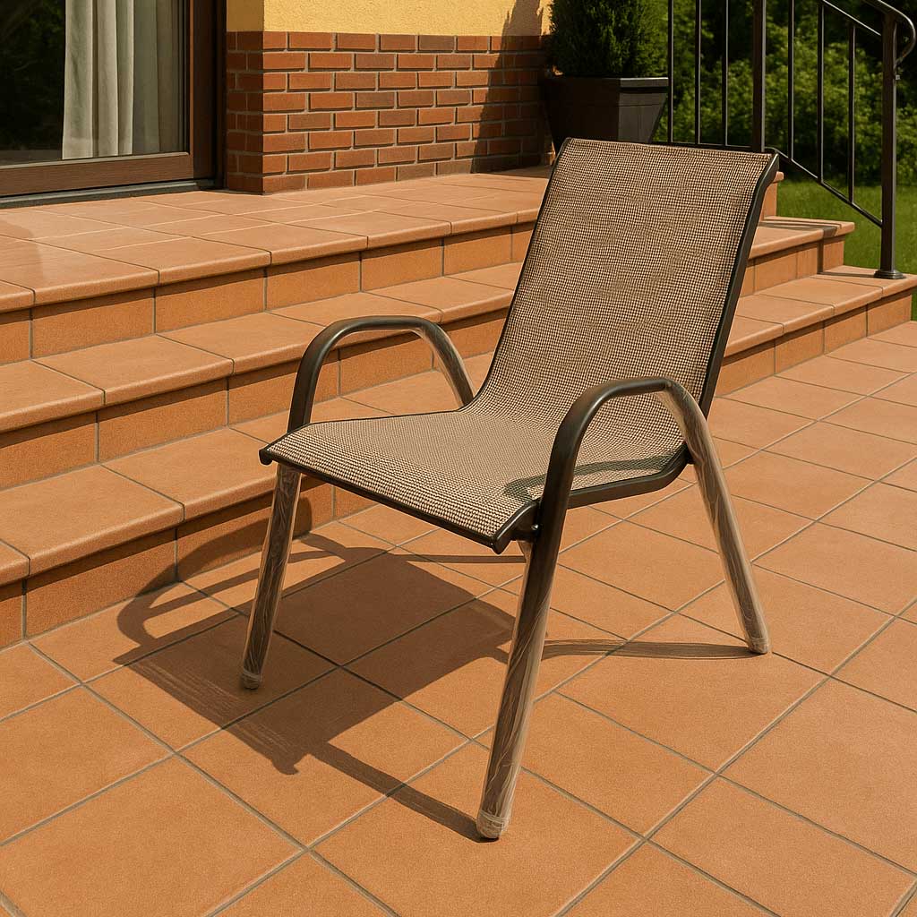 Baštenska Garnitura Za 8 osoba Tropea Marrone 8 Sa okruglim Skopivim Stolom - dodatni pogled