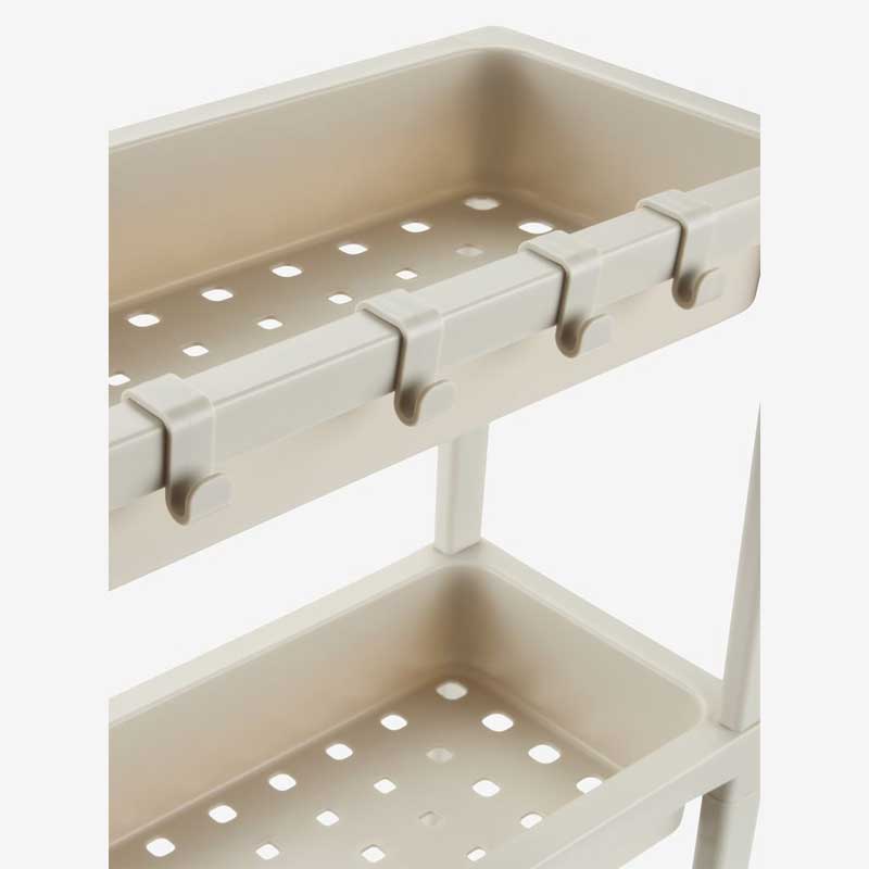 Polica za kupatilo sa tri nivoa 40x56x18cm - dodatni pogled