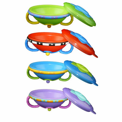 Nuby Wacky činija sa drškama i poklopcem zelena N-5207 - dodatni pogled