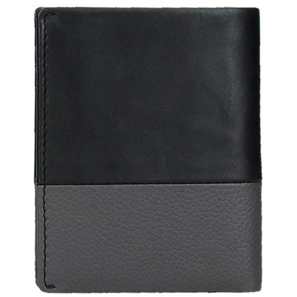Muški kožni novčanik na preklop PJL Dual black 78311 - dodatni pogled