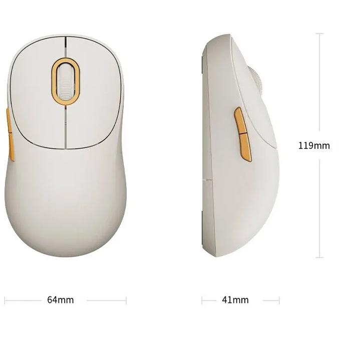 XIAOMI Wireless Mouse 3 GL miš beli (BHR8912GL) - dodatni pogled