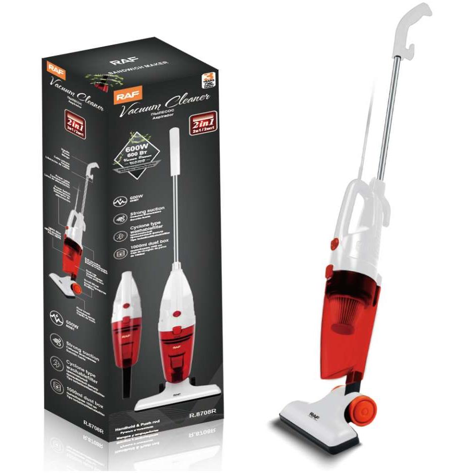 Štapni kućni usisivač Crveni 600W RAF R.8708R - dodatni pogled