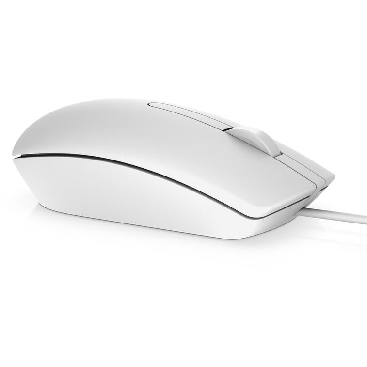 DELL MS116 USB Optical beli miš - dodatni pogled