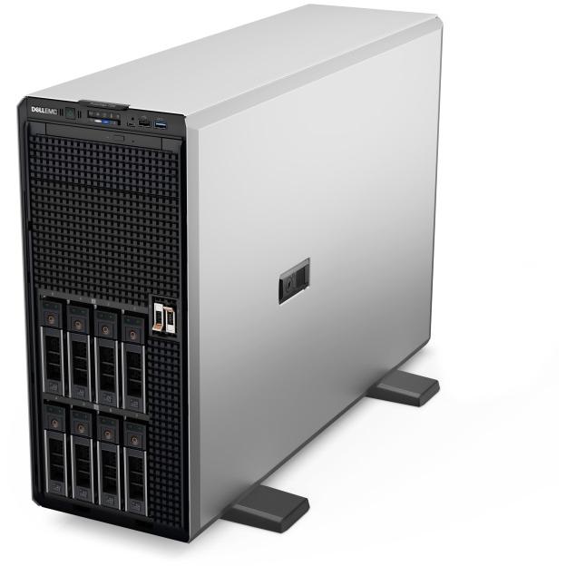 DELL PowerEdge T550 Xeon Silver 4310 12C 1x16GB H755 1x480GB RI SSD DVDRW 700W (1+1) 3yr NBD - dodatni pogled