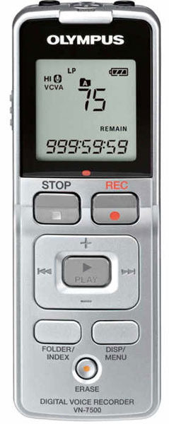 Olympus diktafon VN-7500 non PC - dodatni pogled