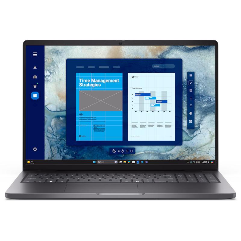 DELL Pro 16 16 inch FHD+ 300nits Core 3 100U 8GB 512GB SSD Backlit FP Win11Pro 3yr ProSupport - dodatni pogled