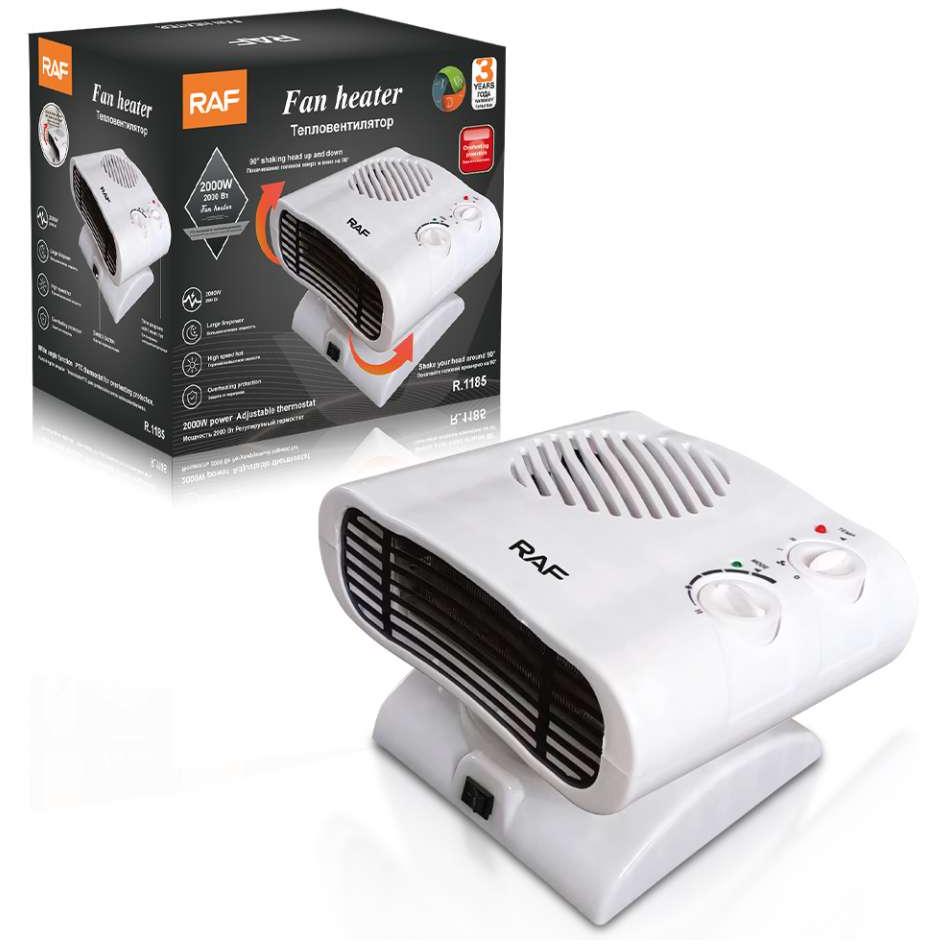 Raf R.1185 Kalorifer RotirajuĆi Beli 1500w - dodatni pogled