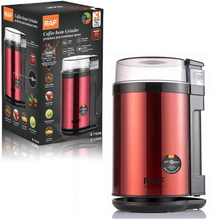 Raf R.7101 Mlin Za Kafu Crveno/crni 300w - dodatni pogled