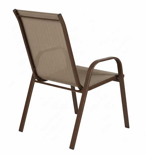 Stolica Koko Braon Metal Tekstilen - dodatni pogled