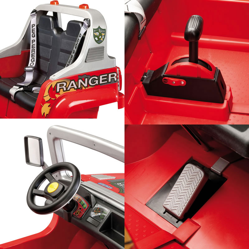 Peg Perego džip dvosed na elektromotorni pogon Ranger 538 IGOD0059 P75120059 - dodatni pogled
