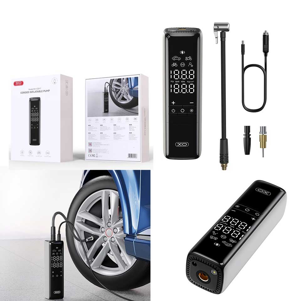 Kompresor za auto gume XO CZ017 120W 12V - dodatni pogled