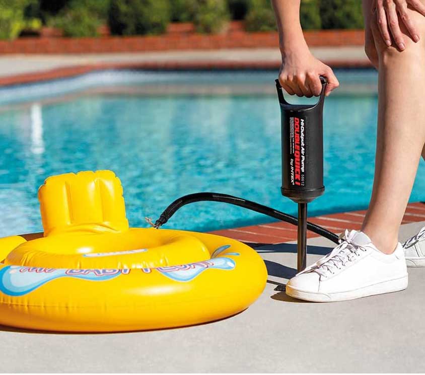 Intex Pumpa Za Naduvavanje Kreveta, Bazena DOUBLE QUICK I - dodatni pogled