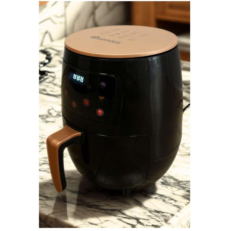Friteza na vruć vazduh Quantek Q1301BK Air Fryer 6L 1600W Crna - dodatni pogled
