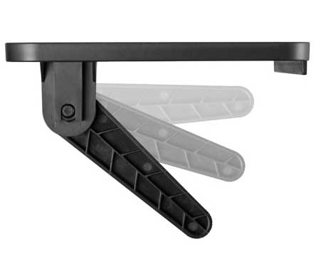 Montažna polica za dodatke na TV-u ili monitoru 18cm Kettz NAV-K91 - dodatni pogled