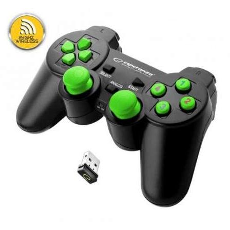 Esperanza Gladiator Bežični Gamepad 2.4gHz za PS3 ili PC USB EGG108G - dodatni pogled