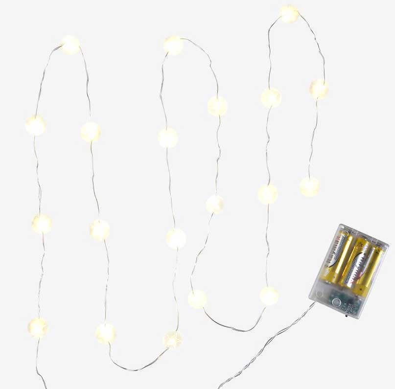 Novogodišnje lampice na baterije Star 20 LED - dodatni pogled