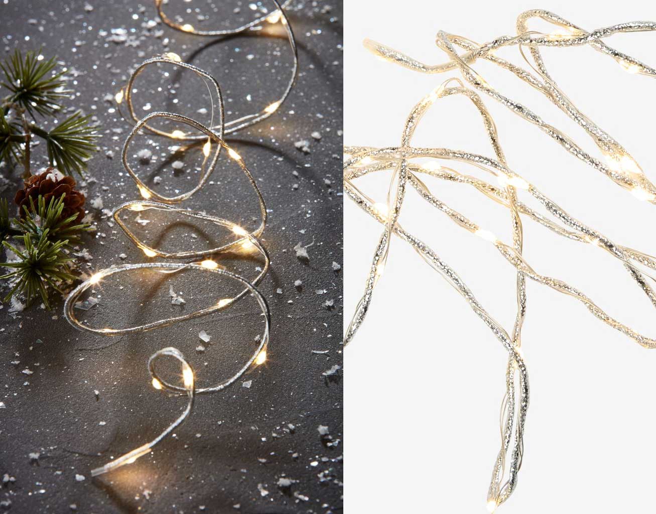 Novogodišnje lampice na baterije String Lights 80 LED - dodatni pogled