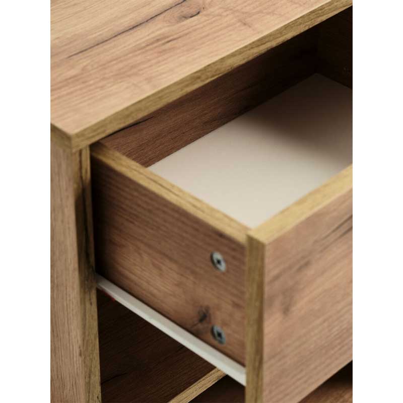 Noćni ormarić sa fiokom XER Boja hrasta - dodatni pogled