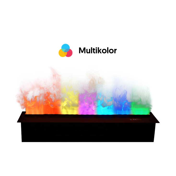 Dekorativni kamin sa simulacijom plamena na vodenu paru Bez grejanja 800mm - dodatni pogled