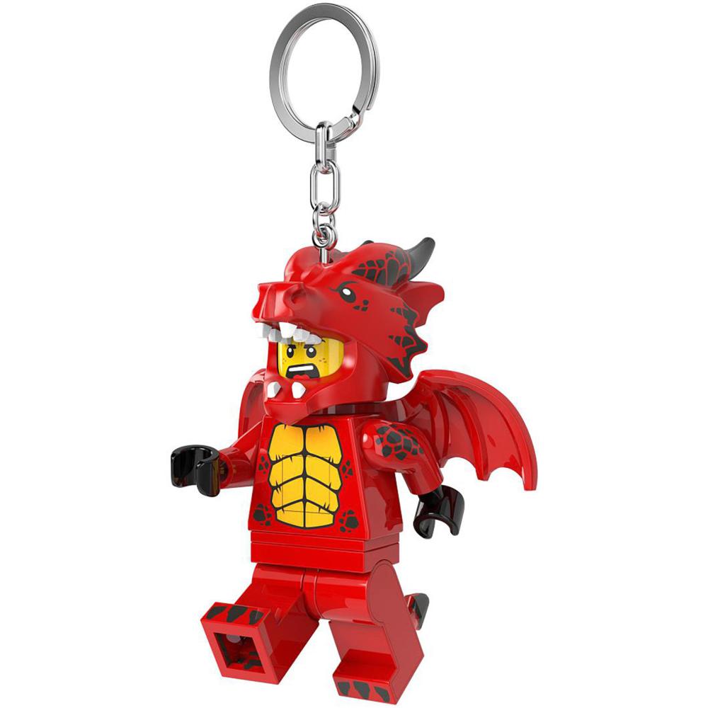 LEGO Lego Minifigure Privezak Za Ključeve Sa Svetlom: Tip U Odelu Zmaja - dodatni pogled