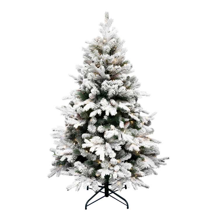 Novogodišnja snežna jelka sa lampicama 150cm KMF8LED150 - dodatni pogled