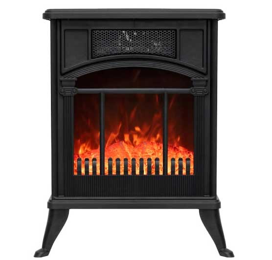 Kompaktan električni kamin sa svetlosnim efektom plamena 1900W - dodatni pogled