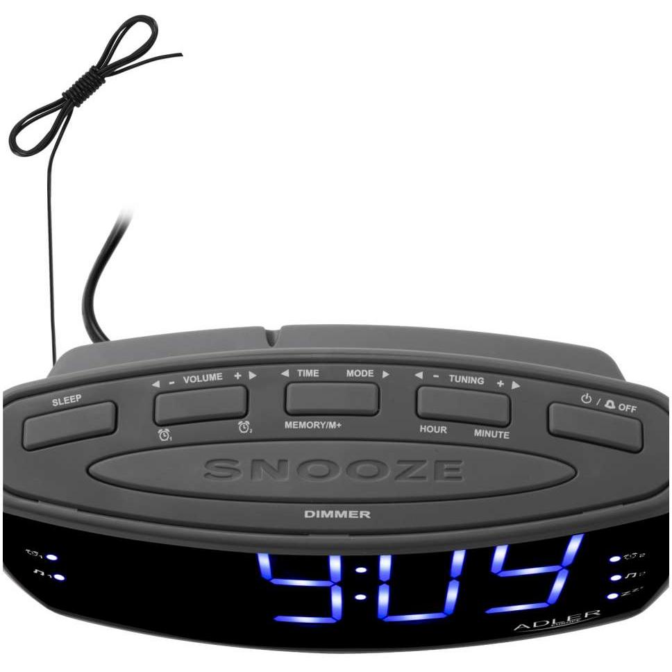 Adler Stoni radio sat Silver 1121S - dodatni pogled