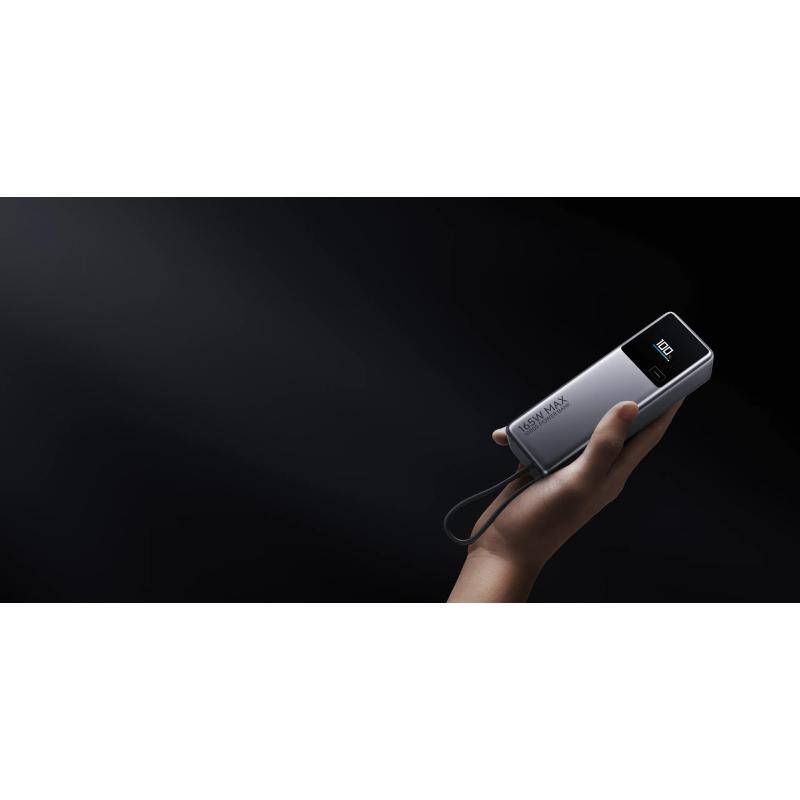 XIAOMI 165W Power Bank 10000mAh (Integrated Cable) GL (BHR9361GL) - dodatni pogled