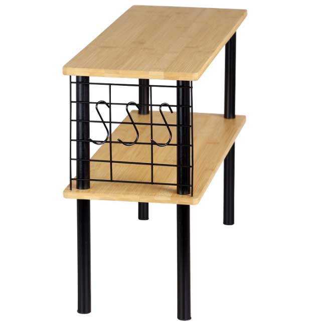 Višenamenska polica Dekor 55x20x38cm Kesper KSP58809 - dodatni pogled