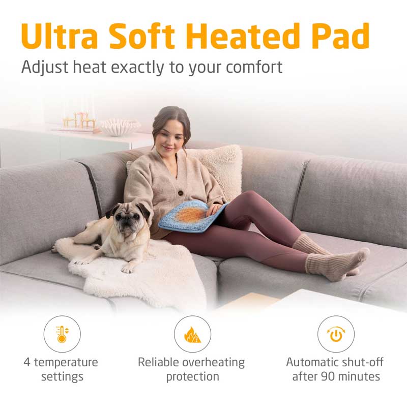 Medisana električna podloga 30x40cm 80W HP 515 svetlo plava - dodatni pogled