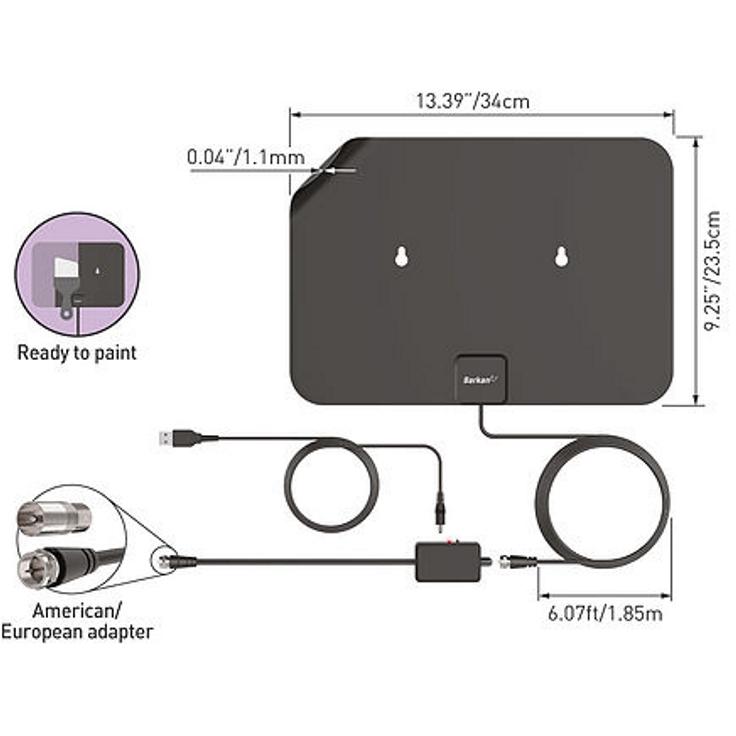 BARKAN AU60A.B Pojačalo za HDTV Antena 96k - dodatni pogled