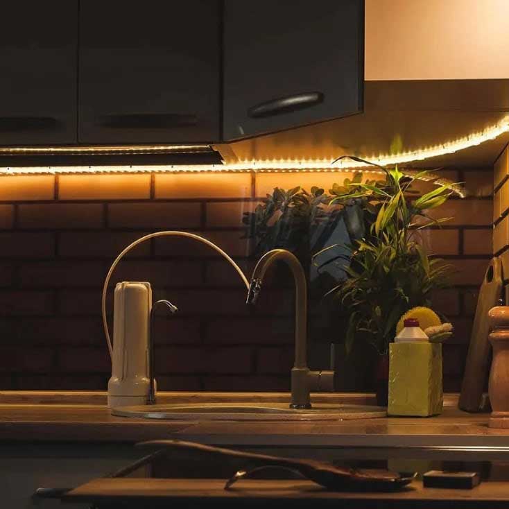 LED traka Žuta 5m IP20 - dodatni pogled