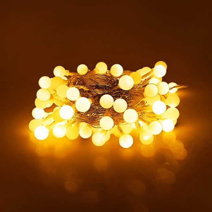 Lampice za jelku sa 200 toplo belih LED dioda 20m 220V Za spoljnu i unutrašnju upotrebu - dodatni pogled