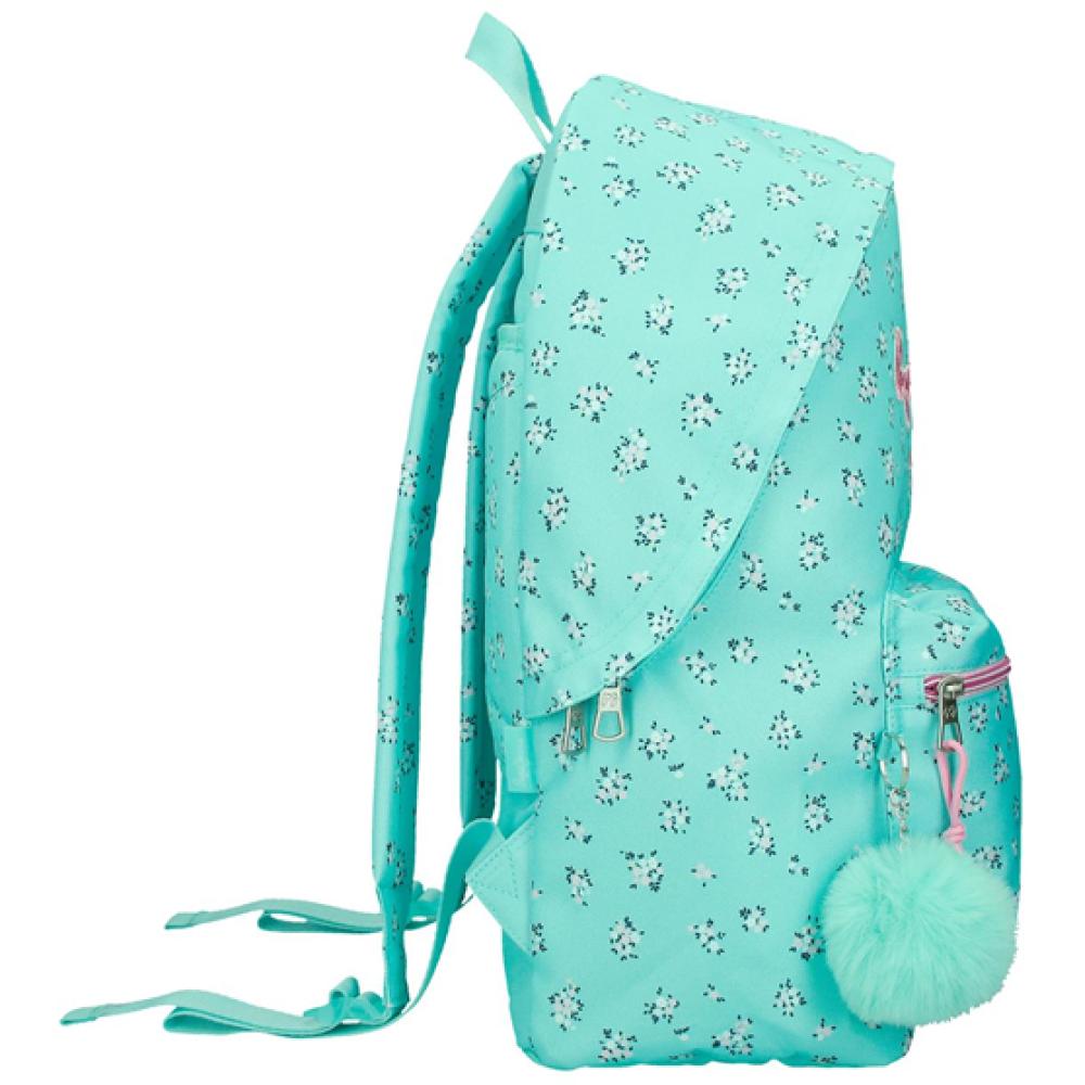 Ranac za školu 42cm PJL Nora turquoise 60423 - dodatni pogled