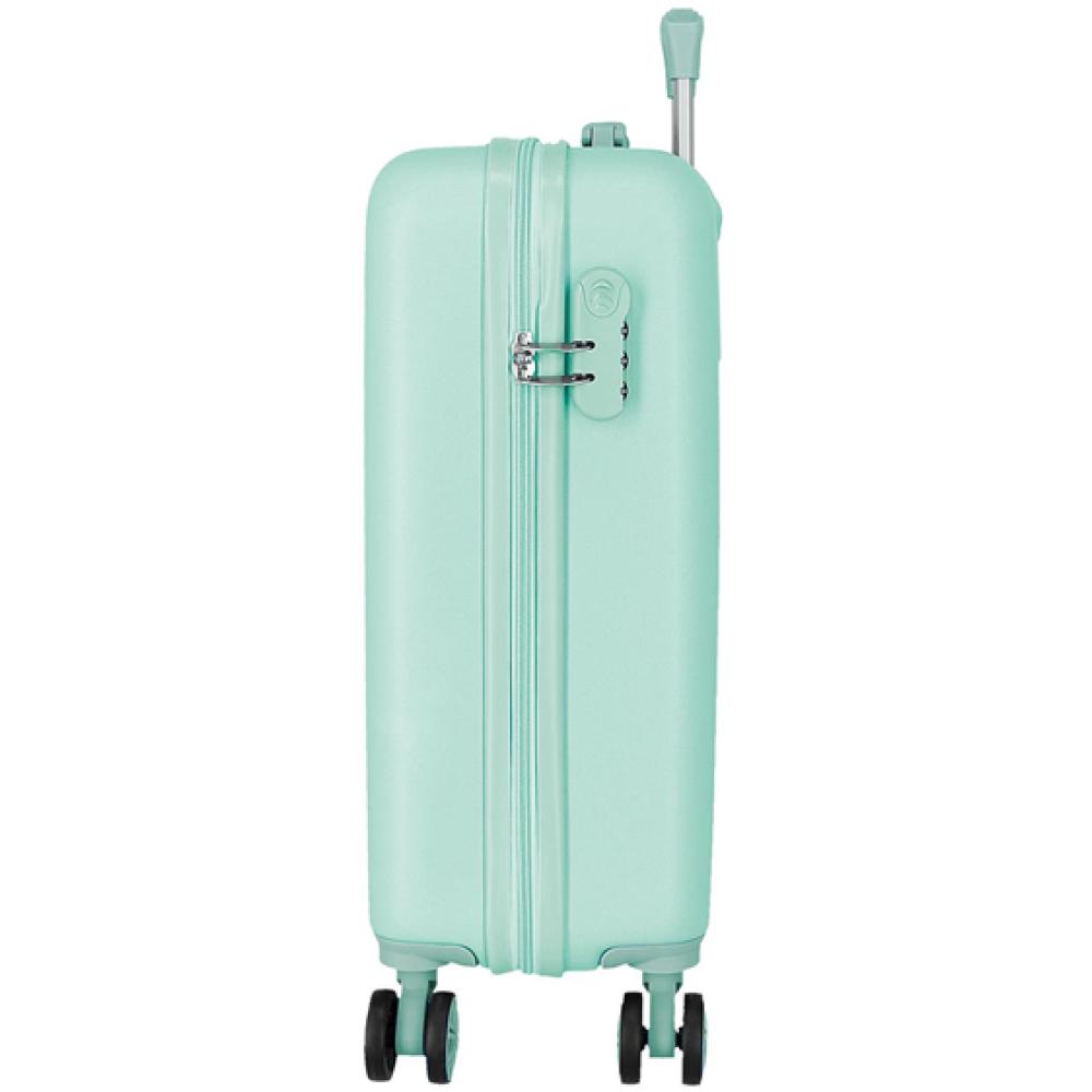 Putni kabinski kofer 55cm PJL Nora turquoise 60417 - dodatni pogled