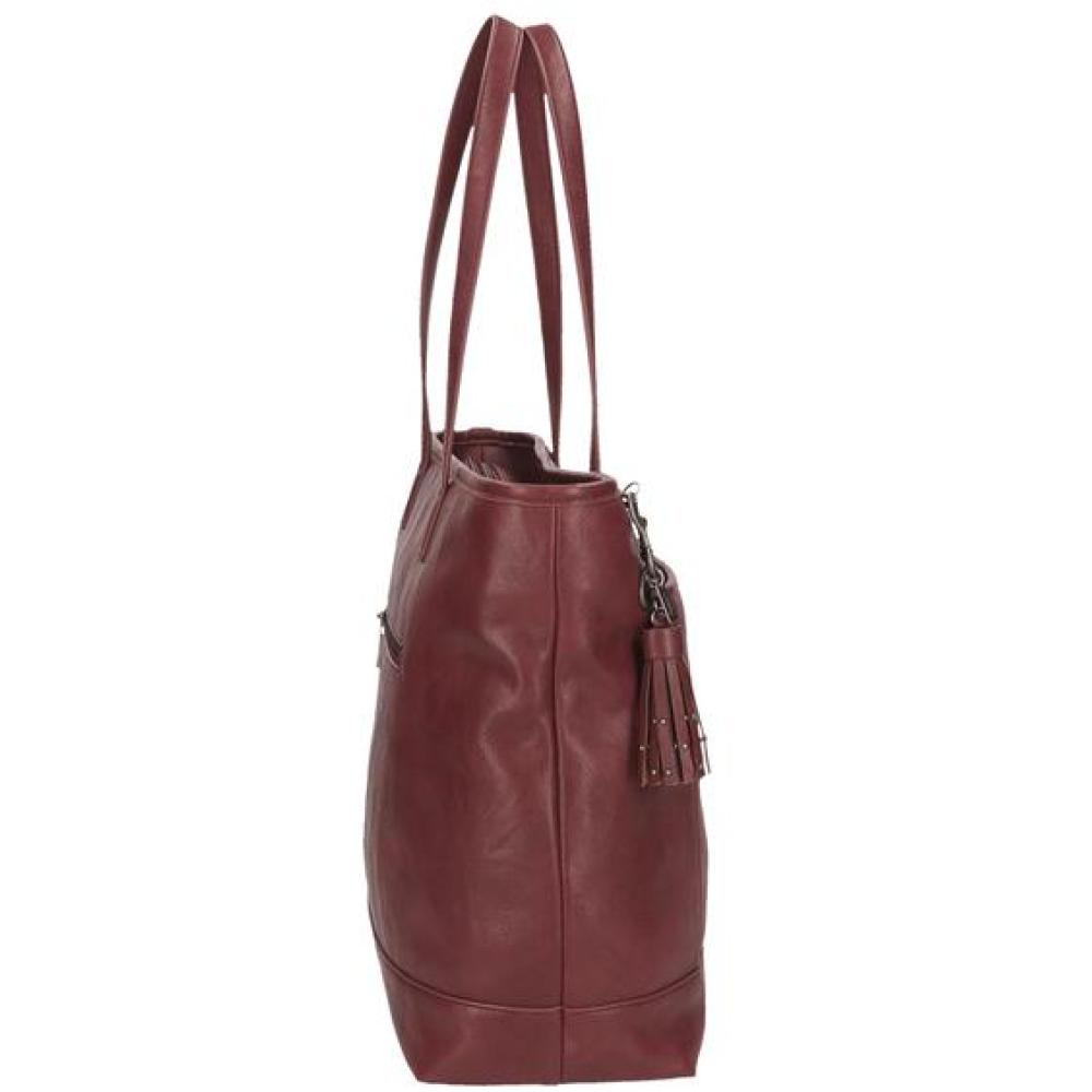 Ženska torba sa pregradom za laptop i tablet Pepe Jeans Bera bordeaux 72375 - dodatni pogled