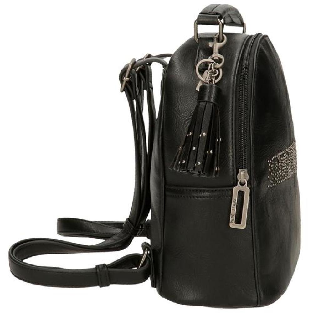 Ženski modni ranac 25cm Pepe Jeans Bera black 72321 - dodatni pogled