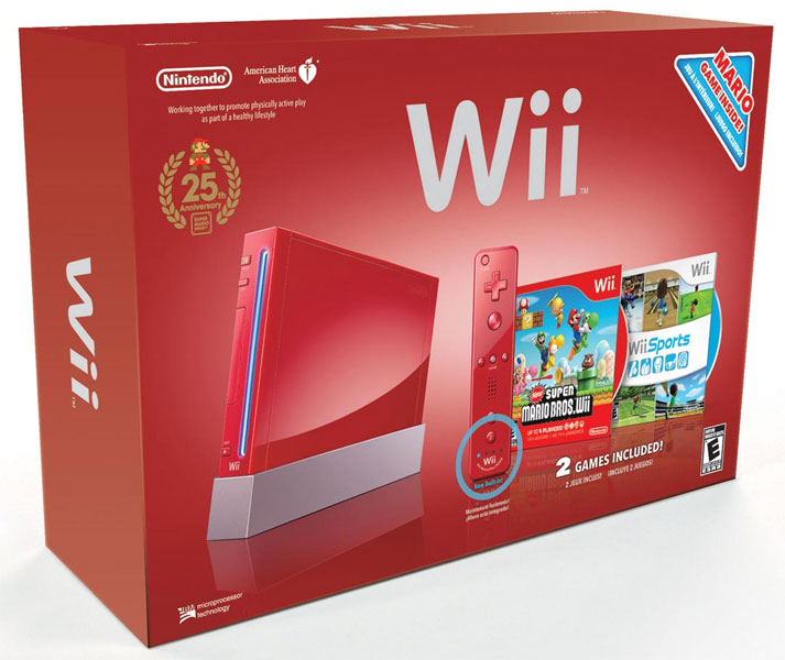 Nintendo Wii 25th Anniversary Super Mario Bros. - dodatni pogled