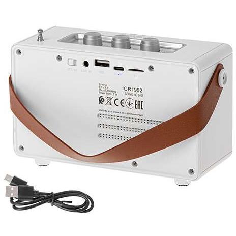 Retro Radio sa punjivom baterijom Bluetooth 5.1 Camry CR1902W - dodatni pogled