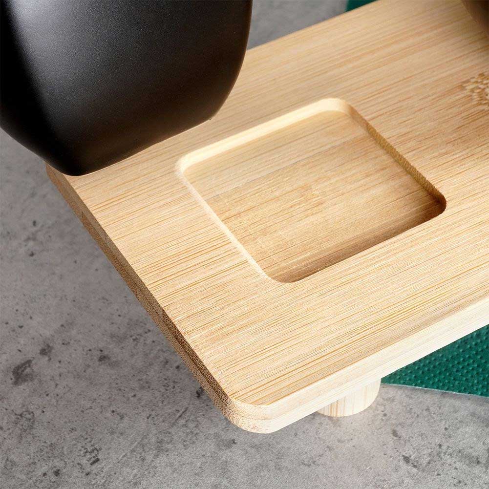 Stalak za posluživanje sa keramičkim činijama Vilde 139307 - dodatni pogled