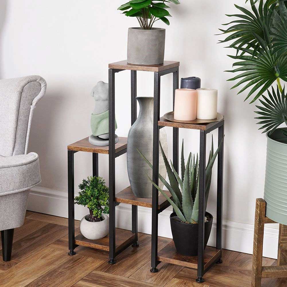 Metalna polica za saksije Vilde 569817 - dodatni pogled