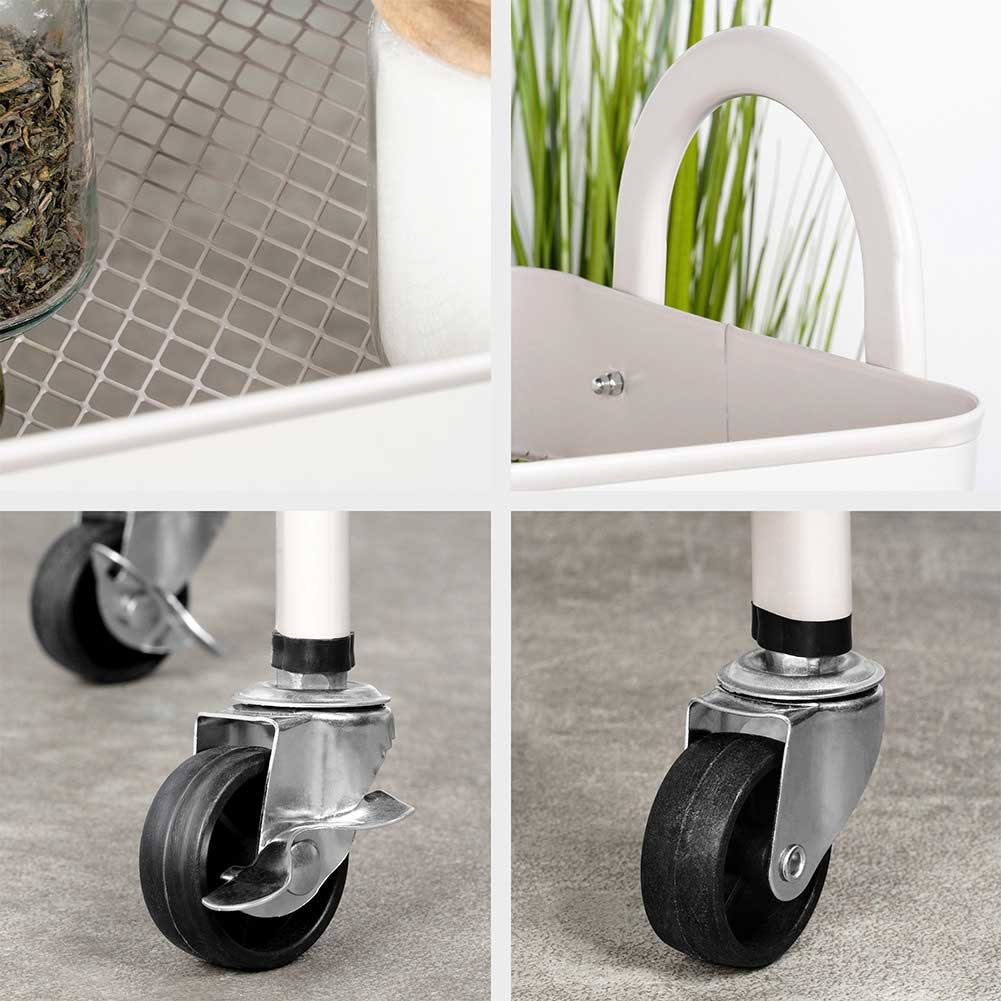 Pokretna polica sa tri korpe Vilde 568116 - dodatni pogled