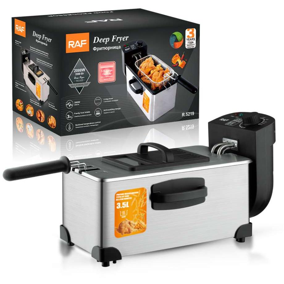 RAF Friteza Inox 3,5L 2kW R.5219 - dodatni pogled