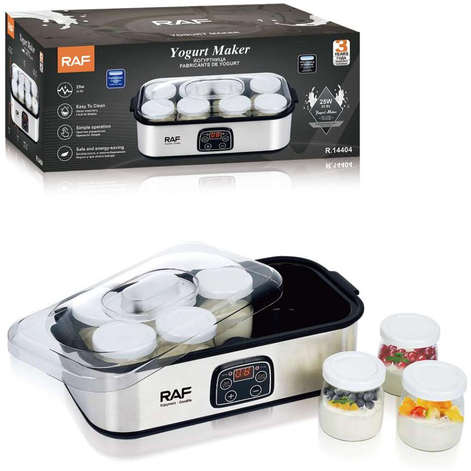 RAF Aparat za jogurt sa teglicama R.14404 – Zdravlje u savršenim porcijama! - dodatni pogled