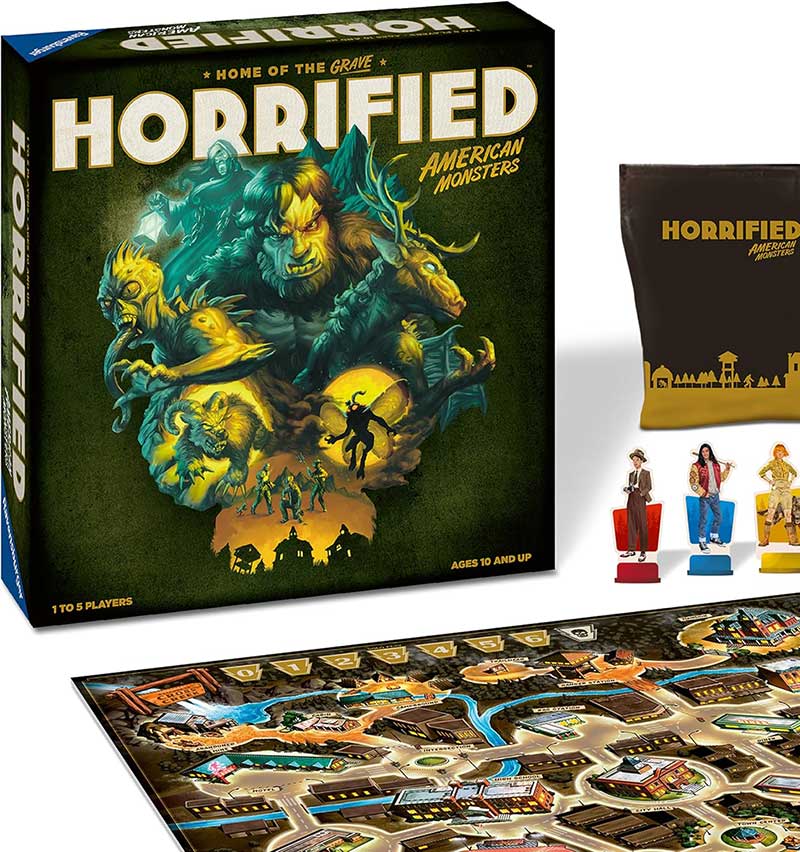 Društvena igra Horrified American Monsters Ravensburger 27363 - dodatni pogled