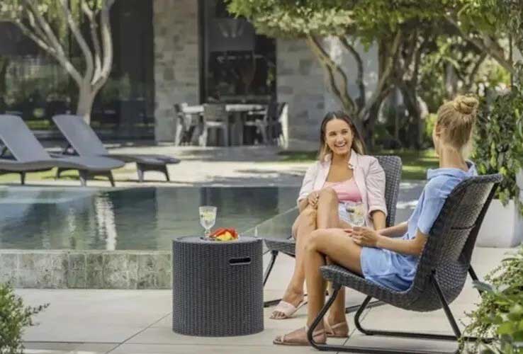 Baštenski Sto, Tabure, ili Frižider Keter Cool Stool Antracit - dodatni pogled