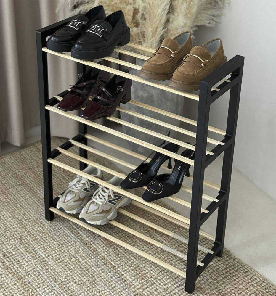 Polica za obuću sa 4 nvoa Binewood STO-6720 - dodatni pogled