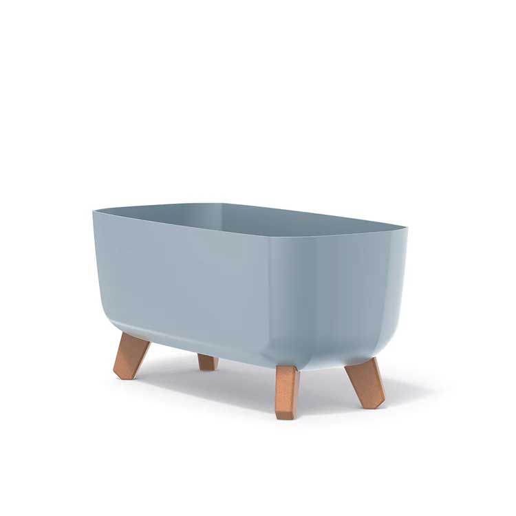 Elegantna žardinjera sa nogarima Prosperplast Gracia Svetlo siva 40cm - dodatni pogled